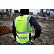 Milwaukee 48-73-5083 Class 2 High Visibility Yellow Performance Safety Vest - 2XL/3XL (CSA)