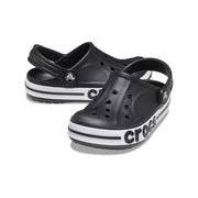 Crocs Bayaband Clog Kids Lightweight Flexible Slip-On with Pivoting Heel Strap Winter White 207019