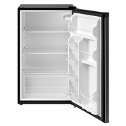 Mainstays MS953619315306 4.4 Cu Ft Compact Refrigerator, Stainless Steel Look