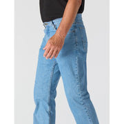 Carhartt Men's Relaxed Straight Jeans, Durable 13-Ounce Cotton Denim, Cove Light Wash, 32W x 30L, 105119-H83