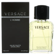 Versace VFS-2616 L'Homme Eau De Toilette Spray, Cologne for Men, 3.4 Oz