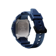 Casio Men's Digital Sports Watch WV200A-2A, Atomic Timekeeping, 200M Water Resistant, Blue Dial, Stainless Steel Bezel, Blue Resin Band