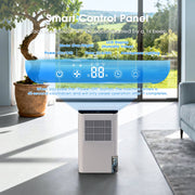 GOOVI Whole House Dehumidifier, 85oz Water Tank, Energy-Efficient, Quiet Operation, White, CS10