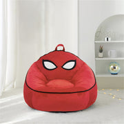 Marvel WN201743 Spiderman Compressed Foam Bean Bag Chair for Kids, Red