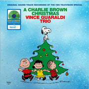 Vince Guaraldi Trio A Charlie Brown Christmas Silver Emerald Vinyl Holiday Jazz Album