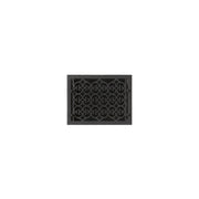 Signature Hardware HV-1017-912-CI Scroll Design Cast Iron Floor Register w/ Louver - 9