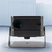 VIPQV 4K Android Smart Projector, Voice Control, Auto Focus, Keystone Correction, Wireless Projection, 1400 Lumens, MEMC Motion Compensation, Built-in Speakers, HD 720P Native, Black