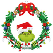 Dr. Seuss The Grinch Grinch Wreath Brick Building Set