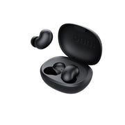 onn. Bluetooth 5.2 True Wireless Earbuds, Black - Lightweight