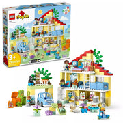LEGO 10994 DUPLO Town 3in1 Family House Pretend Building Toy Set
