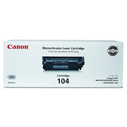 Canon 0263B001BA Cartridge 104 Toner 2000 Page-Yield, Black