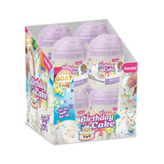 Orb Factory Birthday Cake Slime, Silky Stretchy Sensory Fidget Toy with Festive Sprinkles, Ages 5 and Up