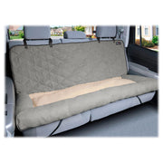 PetSafe DB Happy Ride Car Bed for Dogs up to 30lbs, Pet Bed and Seat Cover Combo, Grey