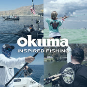 Okuma Aria Spinning Fishing Reel, 3000 Size, Corrosion-Resistant Graphite Frame, Cyclonic Flow Rotor, 1 Ball Bearing Drive, ARIA-3000a-CL