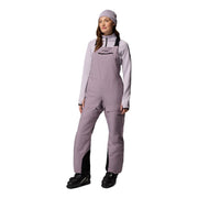 Columbia Women's Highland Summit II Insulated Ski Bib, Omni-Tech Waterproof, Omni-Heat Infinity Lining, Shale Purple, Medium Long, 208578