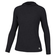 Huk Waypoint Recycled Long-Sleeve Hoodie for Ladies - Black - XL