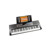 Rockjam RJ640-XS 61-Key Keyboard Piano Kit With Keyboard Stand, Sheet Music Stand, Piano Note Stickers & Lessons
