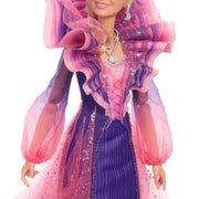 Mattel Magical Wise Woman Moon Fashion Doll, Violet Gown with Celestial Accessories, 11 Points Articulation, Doll Stand Included, JLG42