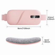 SKINER Massage Gun with Extended 15-Inch Handle, Handheld Percussion Massager, 6 Intensity Levels, 3 Modes, Digital LCD Display, Full Body Muscle Relief, Black, 18650 Battery