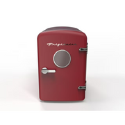 Frigidaire EFMIS129 6 Can/4L Mini Personal Retro Fridge Cooler, , Red