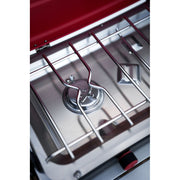 Camp Chef Mountain Series Kodiak Two-Burner Propane Camping Stove, 20,000 BTU, Red, TTS22CA42