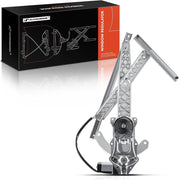 A-Premium Power Window Regulator with Motor, Front Driver Side, Compatible with Ford Expedition 1997-2002, Ford F-150 2001, Lincoln Navigator 1998-2002, Silver, WR0084