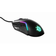 SteelSeries Rival 5 Gaming Mouse, TrueMove Air Sensor, 9 Programmable Buttons, Lightweight Black, 62551