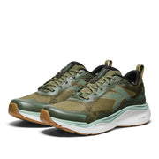 KEEN Women's Leiki Waterproof Hiking Shoes, Lightweight Breathable Durable, Winter Moss Granite Green, Size 9, 1030505