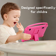 IWEGGO Q1K Android 12 Kids Tablet, 7 Inch IPS Touch Screen, 4GB RAM, 32GB Storage Expandable to 512GB, Quad-Core 1.6GHz Processor, Dual Camera, Pink