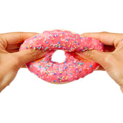 MGA Entertainment Slime Life Pink Icing Round & Jelly Filled Donuts DIY Slime Kit with 2 Donuts, Sprinkles, Powder Topping, Serving Plate, Ages 8+