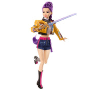 KPop Demon Hunters HUNTR/X Rumi Fashion Doll in Removable Look with Themed Movie Accessories