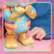 Just Play Disney Jr. SuperKitties Oopsie Kitty Dancing Bitsy Plush Doll with Music and Dance, White, 13 Inch