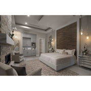 Progress Lighting Caress 1-Light Mini Pendant, Polished Nickel, Clear Water Glass Shade, Contemporary, P5306-104WB