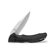 Buck Knives 0285 Bantam Folding Pocket Knife, 3.125 in 420HC Steel Drop Point Blade, Black Glass-Reinforced Nylon Handle, Stainless Steel Pocket Clip