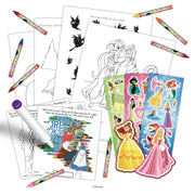Disney Princess Imagine Ink Mess-Free Coloring Art Set with Book, Stickers, Crayons, and Magic Ink Marker