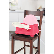 Safety 1st Easy Care Swing Tray Feeding Booster, Coral Crush, Portable, Adjustable Height, Dishwasher Safe, BO048FHV