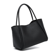Alikpop Women's PU Tote Shoulder Purse, Adjustable Straps, Lightweight, Spacious, Red