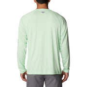 Columbia PFG Terminal Tackle Long-Sleeve T-Shirt - Key West/Vivid Blue Logo - XL