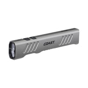 Coast Slayer Red Rechargeable LED Flashlight, 1000 Lumens, Dual Optic System, Magnetic Mount, Five Light Modes, USB-C Fast Charging, Aluminum Body, Black, 31014