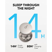 Soundcore A6611 Sleep A20 by Anker Sleep Earbuds, Noise Blocking Sleep Headphones