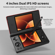 Anbernic RG DS Handheld Game Console, Dual-Screen, Android 14, 40000mAh Battery, Turquoise