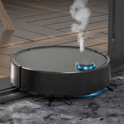 Toycle 3 in 1 Robot Vacuum Cleaner and Mop Combo, Black, 90-120m2 Coverage, 1200mAh Battery