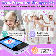 Vakzovy Kids Toy Play Phone, Purple-1