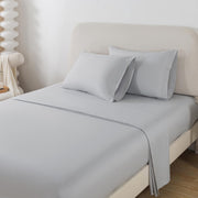 Mainstays Bed-in-a-Bag Comforter Set, Grey Ombre, 7-Piece, Queen