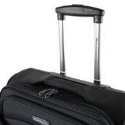 American Green Travel Madison Laptop Carry-On Spinner Briefcase, Black, 17 in, LP020