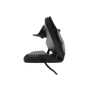 Contour Design Unimouse Left-Handed Adjustable Ergonomic Wired Vertical Mouse, 6 Programmable Buttons, USB-C, Matte Black, CDUMBK21002