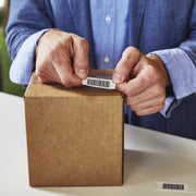 Dymo LabelWriter Multi-Purpose Labels, Direct Thermal, White, 1 in x 2 1/8 in, 12 Rolls of 500 (6000 Total)