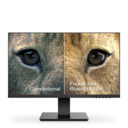 KOORUI 24'' Business Computer Monitor Full HD 1920 x 1080p 75Hz 3000:1 Frameless, Black