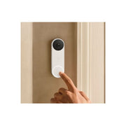 Google Nest 7046702 2nd Gen Wired Video Doorbell Camera with Night Vision, Snow