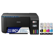 EcoTank C11CJ67201 ET-2400 Wireless Color All-in-One Cartridge-Free Supertank Printer with Scan and Copy